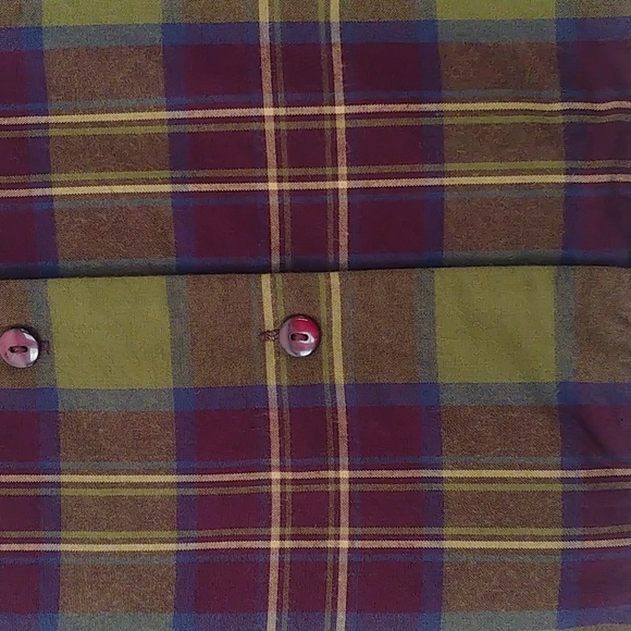 Jones New York Plaid Blouse - Picture 5 of 11